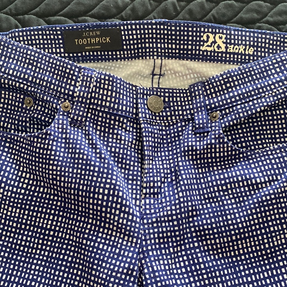 J.Crew Toothpick Ankle pants